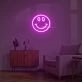 Smile Face Neon Sign for Happy and Positive Spaces