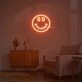 Smile Face Neon Sign for Happy and Positive Spaces