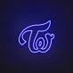 Twice Logo Neon Sign for K-Pop Fans