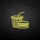 Fast food' neon sign