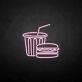 Fast food' neon sign
