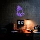 Praying Hands Neon Sign for Spiritual and Peaceful Spaces