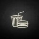 Fast food' neon sign