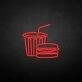 Fast food' neon sign