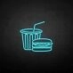 Fast food' neon sign