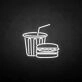 Fast food' neon sign