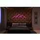 Mountains Neon Sign for Nature and Adventure Lovers