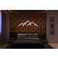 Mountains Neon Sign for Nature and Adventure Lovers