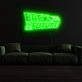 Back to the Future Neon Sign for Movie Fans