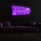 Back to the Future Neon Sign for Movie Fans