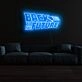 Back to the Future Neon Sign for Movie Fans