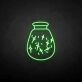 Wishing bottle neon sign