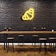 Croissant Neon Sign for Bakeries and Dining Areas