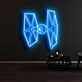 Star Wars Ship Neon Sign for Sci-Fi Fans