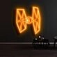 Star Wars Ship Neon Sign for Sci-Fi Fans