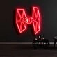 Star Wars Ship Neon Sign for Sci-Fi Fans