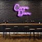 Carpe Diem Neon Sign for Motivational and Inspirational Spaces