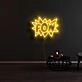 POW Neon Sign for Comic Book Fans