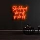 She Believed She Could So She Did Neon Sign for Inspirational Spaces