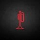 Piccolo trumpet' neon sign