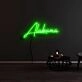 Alabama Neon Sign for State Pride and Decorative Spaces