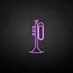 Piccolo trumpet' neon sign
