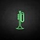 Piccolo trumpet' neon sign