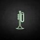 Piccolo trumpet' neon sign