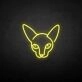 Sphinx cat' neon sign