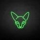 Sphinx cat' neon sign
