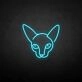 Sphinx cat' neon sign