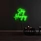 Stay Hungry Neon Sign for Motivational and Productive Spaces