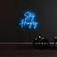 Stay Hungry Neon Sign for Motivational and Productive Spaces