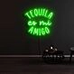 Tequila Es Mi Amigo Neon Sign for Bars and Social Spaces