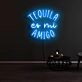 Tequila Es Mi Amigo Neon Sign for Bars and Social Spaces