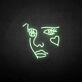Punk girl' neon sign