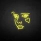 Punk girl' neon sign