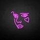 Punk girl' neon sign