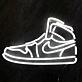 Aj1 V1 Neon Sign for Sneaker Enthusiasts