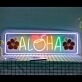 Aloha Cocktail Bar Neon Sign for Tropical and Fun Spaces
