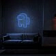 Among Us Neon Sign for Game Lovers and Fun Spaces