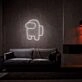 Among Us Neon Sign for Game Lovers and Fun Spaces