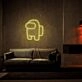 Among Us Neon Sign for Game Lovers and Fun Spaces