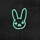 Bad Bunny Neon Sign for Music Fans and Bold Spaces