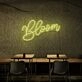 Bloom Neon Sign for Positive and Growth Spaces