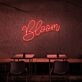 Bloom Neon Sign for Positive and Growth Spaces