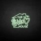 THE HOUSE neon sign