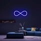 Infinity Loop Neon Sign for Motivational and Inspirational Spaces