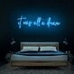 It Was All A Dream V1 Neon Sign for Inspirational and Motivational Spaces