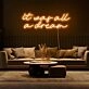 It Was All A Dream V2 Neon Sign for Inspirational and Motivational Spaces